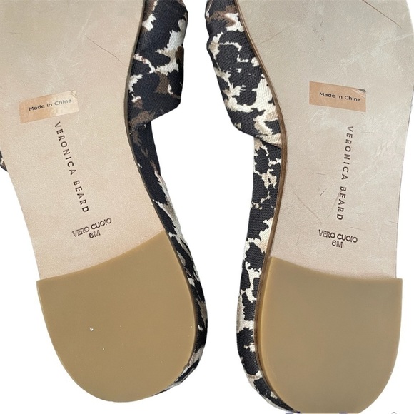 New VERONICA BEARD Etra Knot Slide Sandal In Splash 6 - Picture 5 of 5